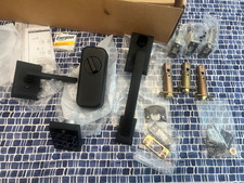 Emtek EMP0104-US19 EMPowered Electronic Keypad Handleset w/Ares Grip,Flat Black