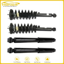 4pcs Front Rear Complete Struts Shocks & Springs Kit For 2003-2006 Kia Sorento