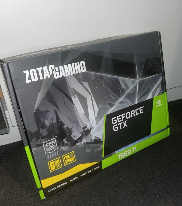 ZOTAC NVIDIA GeForce GTX 1660 Ti 6GB GDDR6 Graphics Card DirectX 12