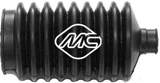Faltenbalgsatz, Lenkung Vorderachse links Gummi 01258 Metalcaucho für FIAT SEAT - Image 2