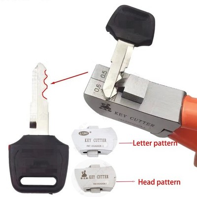 Portable Lishi Key Cutter, Locksmith Car Key Cutting Plier Tool.