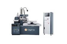 Drahterodiermaschine Erodiermaschine EDM Digima 400X500 DK7740 CNC Schneiden