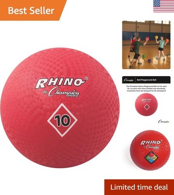 Playground Ball Durable High-Bounce Ball Sizes 5 6 7 10 13 16 Inch Gym Recess