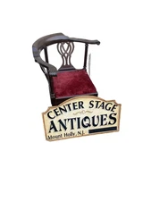 65848   Solid Mahogany Chippendale Corner Chair