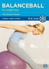 Balance Ball for Weight Loss with Suzanne Deason [DVD] GAIAM (2005) *Near Mint*