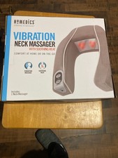 HoMedics Neck Massager VIBRATION AND SOOTHING HEAT NIB SEE PICTURES