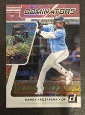 2021 Donruss #DOM4 Randy Arozarena Dominators Pink Fireworks. Clean/Quick Ship
