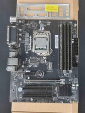 B75M4-PLUS Motherboard LGA 1155 i7 3770, 32gb ddr3 8gbx4 