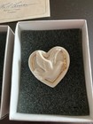 LENOX PORCELAIN ANGEL AND DOVE PINS W GOLD ACCENT EXC WITH BOXES — photo 2