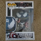 Funko Pop! Vinyl Marvel Venom Venomized Captain America #364 Bobble-Head