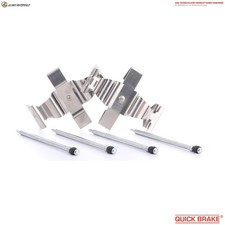 ZUBEHÖRSATZ SCHEIBENBREMSBELAG 109-0216 FÜR DACIA H5F630/H5F604/H5F620 1.2L 4cyl
