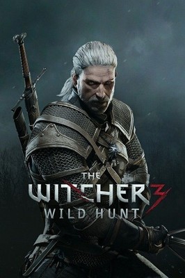 The Witcher 3 Wild Hunt Geralt of Rivia Fantasy Game Poster