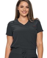 Womens Scrub Top One Pocket Tuck in Scrub Top Hospital Medical Nurse Top 3103T