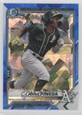 2021 Bowman Chrome Draft Sapphire Edition Pedro Pineda #BDC-65 2g6