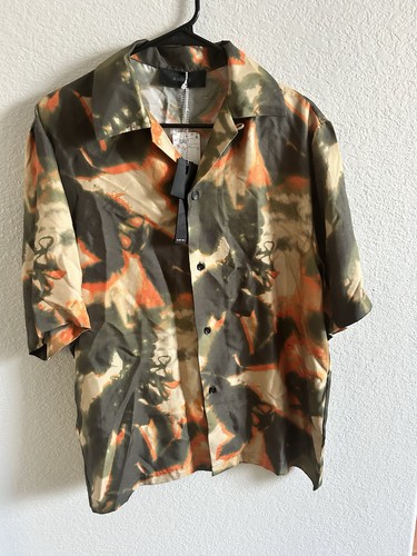Amiri Button Up Shirt Men’s Brand New with Tags Size Large Authentic DS