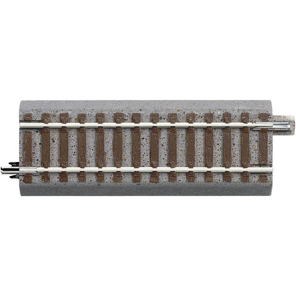 Rail de transition droit H0 Roco 61120 long de 100 mm pour modélisme ferroviaire lot de 6 pièces
