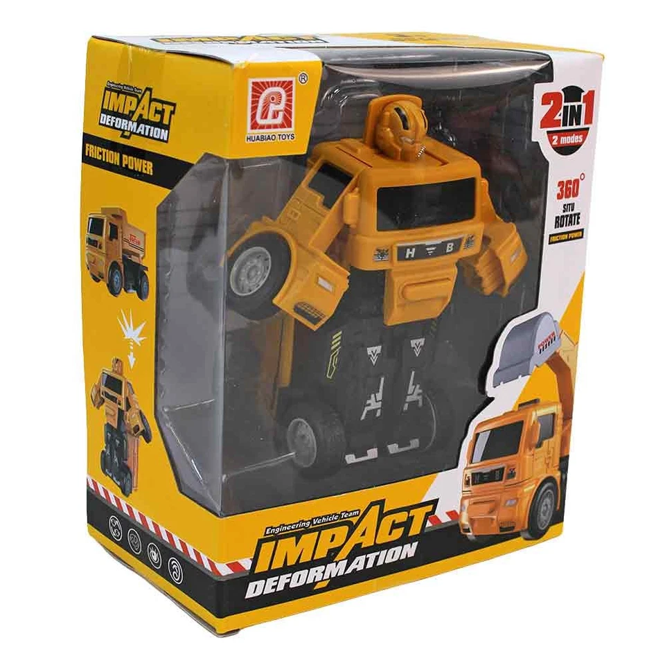 Auto Roboter Action Figur verwandelbar - ca. 14 cm Spielzeug Kinder - Bild 4 von 4