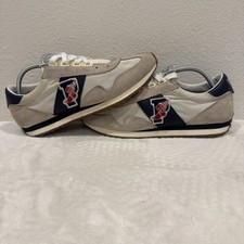 Polo Ralph Lauren Train 90 retro running sneakers Men  s 10.5 In Red/cream/navy
