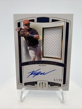 2025 Panini National Treasures KEVIN MCGONIGLE PATCH AUTO /99 Clutch Factor🔥