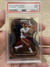 2020 Panini Prizm #385 Antonio Gandy-Golden Rookie Card RC PSA 10. rookie card picture