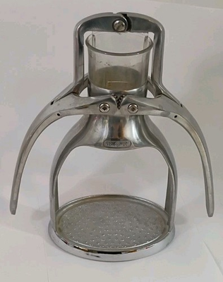 #ad ROK Presso Manual Espresso Coffee Press Maker Silver Press Only $74.99