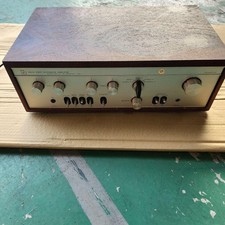 LUXMAN L-503X Integrated Amplifier Wood Case Vintage Japan Power On Junk