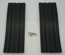 AURORA TJET 9" BRIDGE TRACKS 2 PC W/HRDWR GOOD-VG COND CLEAN RACE READY