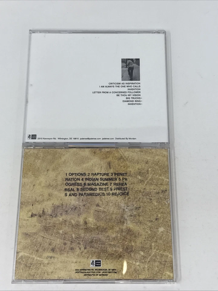 Pedro the Lion 2 CD Lot Control & The Only Reason I Feel Secure David Bazan - Image 2 of 4