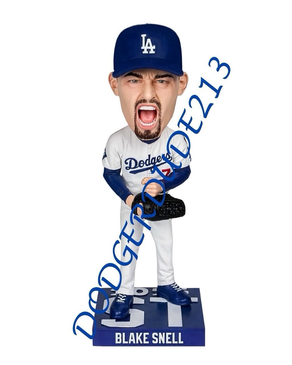 Los Angeles Dodgers Blake Snell ボブルヘッド PRESALE 🧢🏆 LA Dodgers Blake Snell Starter Series Bobblehead 5/9