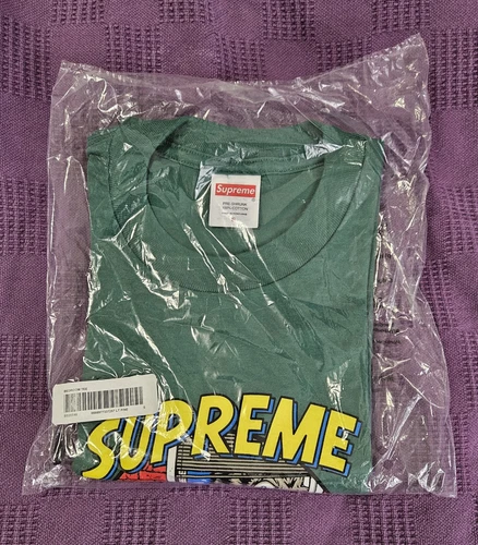 Supreme Bedroom Tee homme pin clair taille S DS SS25 + SURPRISE GRATUITE
