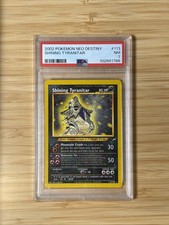 2002 Pokemon Neo Destiny Shining Tyranitar 113/105 Unlimited Holo PSA 7 on eBay