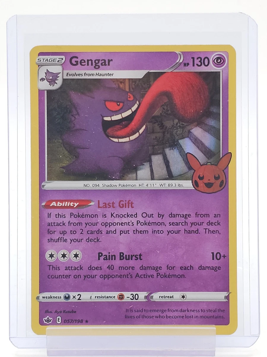 Gengar 057/198 Trick or Trade Booster Bundle for sale | eBay