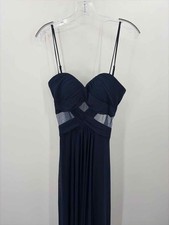 Pre-Owned Faviana Navy Size 2 Evening Maxi Sleeveless Dress