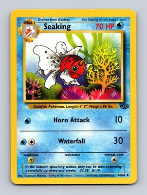 TCG Pokemon Karte Seaking JU 46/64 ENG Kagemaru Himeno Jungle