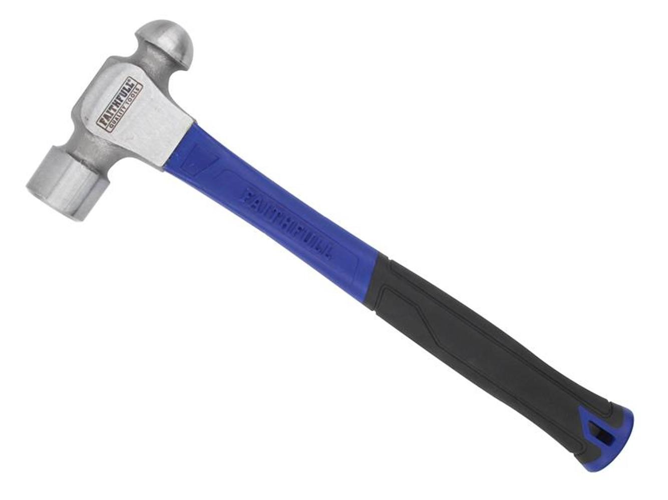 Faithfull Ball Pein Hammer 908G (32Oz) - Fibreglass Shaft