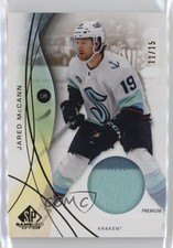 2024 Upper Deck SP Game Used Gold Premium Memorabilia /15 Jared McCann #64 1o50