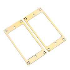 2Pcs Metal Humbucker Pickup Mounting Rings Stable Sturdy DIY Parts For Elec RBZW