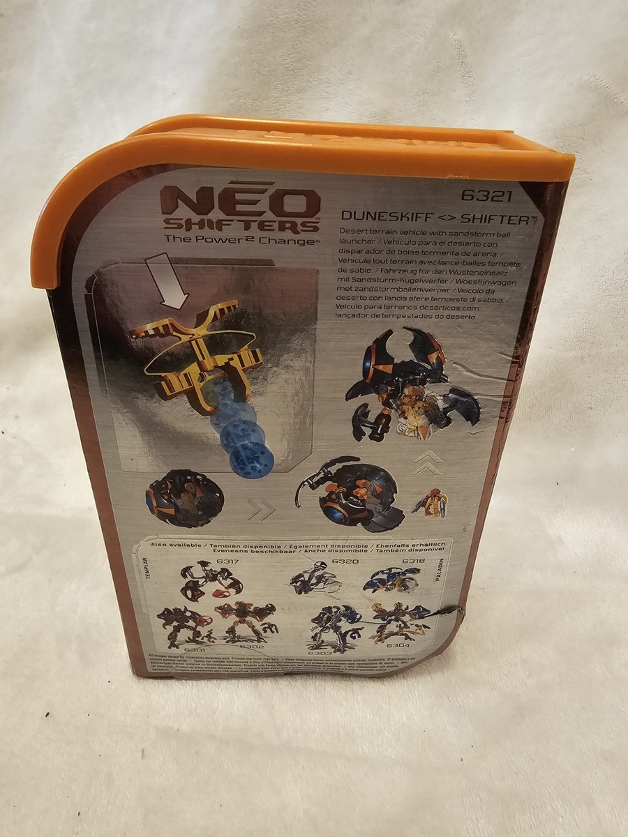RARE Sealed in Box Mega Bloks Neo Shifters 6321 Duneskiff Shifter