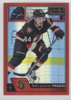 2016-17 O-Pee-Chee Platinum Red Prism 42/199 Jean-Gabriel Pageau #116 0ph