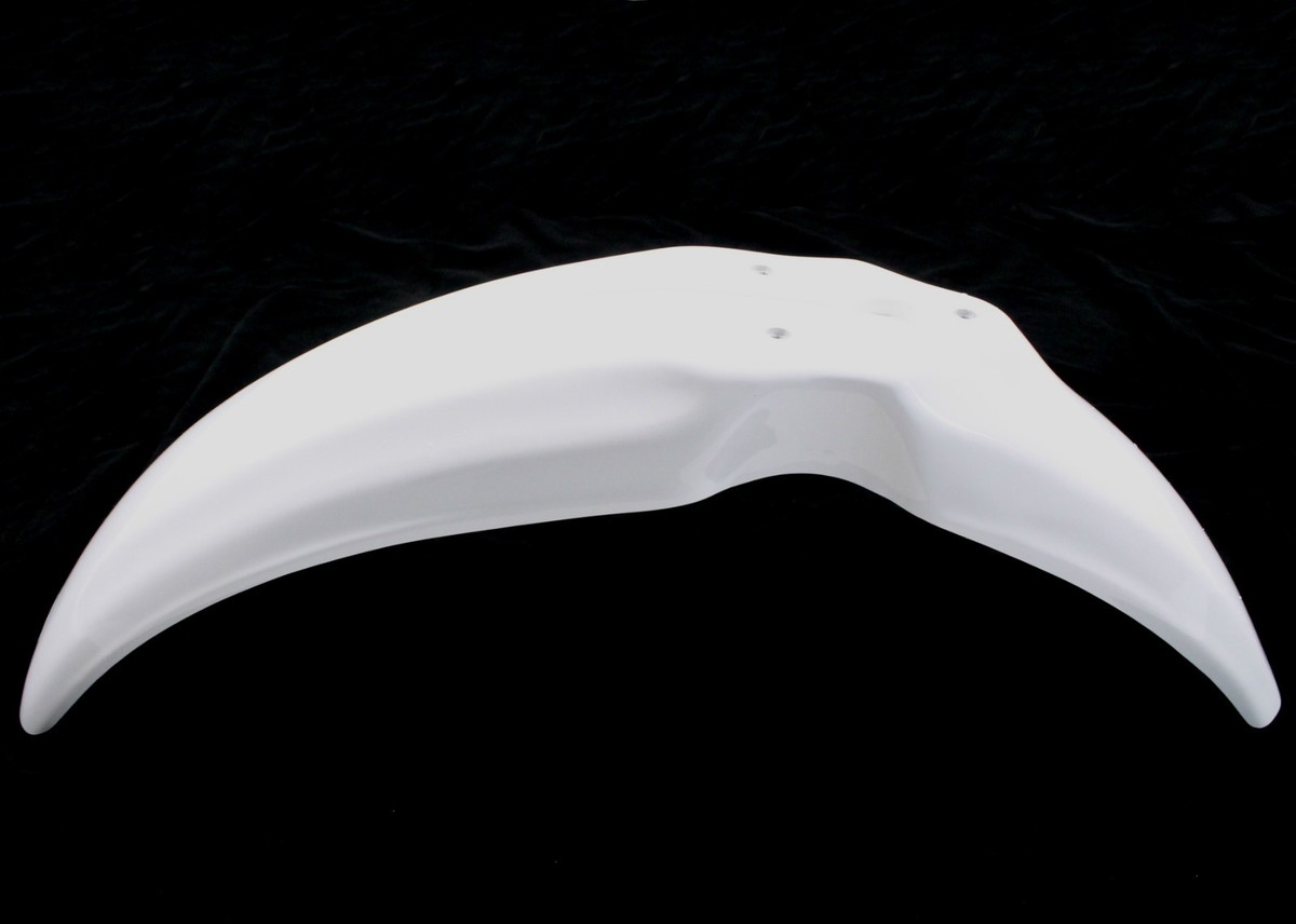 New Front Fender 85-00 Honda XR80 R XR100 R White Plastic New Front Fender 85-00 Honda XR80 R XR100 R White Plastic