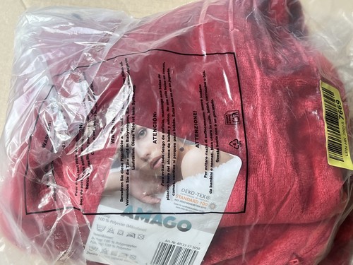Amago - Kissenbezug 2er Set, Cashmere-Feeling, 50 x 50 cm - Rot