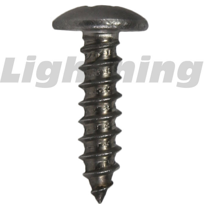 Vis Tôle Acier Inox #10 X 1-1/2" - Tête Bombée Large - Entraînement Carré - Lot De 100