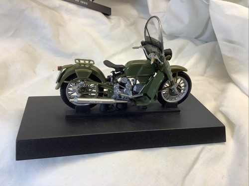 modellino moto vintage, Guzzi 500 Falcone - Carabinieri - Atlas - Foto 3 di 4