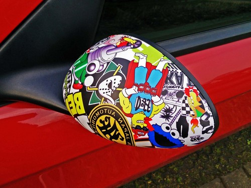 Stickerbomb Auto-Folie Car-Wrapping Logos & Marken, Design: Special, Bunt, Matt - Picture 4 of 5