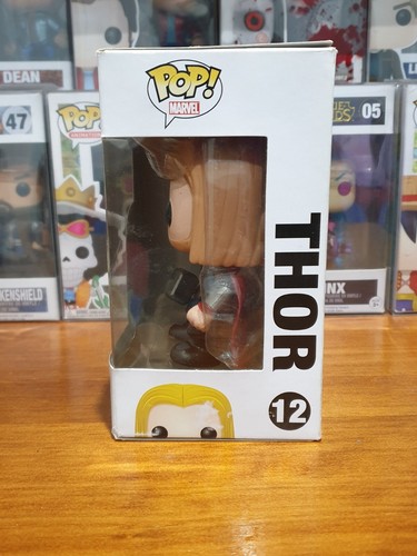Thor Pop 12 - Marvel Avengers Funko Pop! Vinyl 2012 Vaulted - Picture 6 of 6