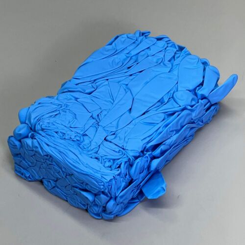 LTRAGARD (100 Gloves) Disposable Nitrile Gloves Sz L, Blue N-4000 - Picture 4 of 10