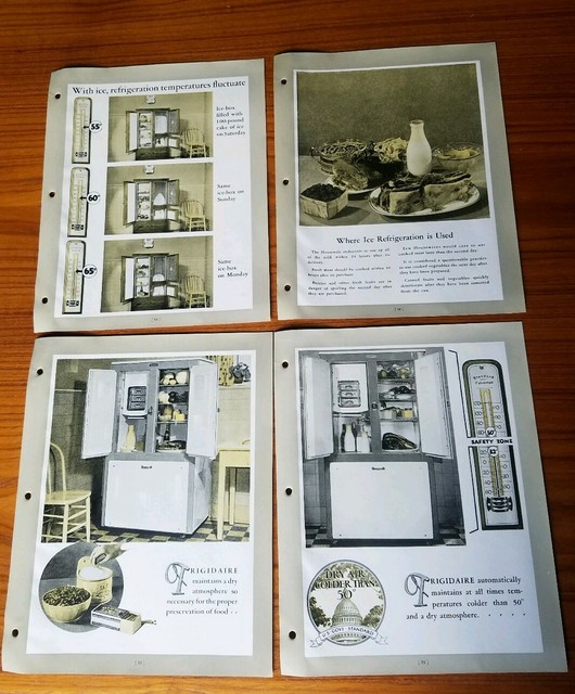 1920s Frigidaire Automatic Refrigerator Salesman's Binder ...