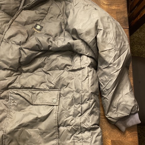 VINTAGE State Property Jacket Adult 3xl Gray/green Hip Hop Coat Mens - Picture 3 of 9