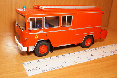 MINIATURE POMPIER ALERTE Fpt Renault G230 Camiva 1.43 EUR 181,00