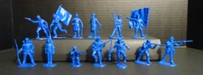 IMEX/Accurate American Civil War Infantry Blue 13 Pieces 13 Poses 1:32